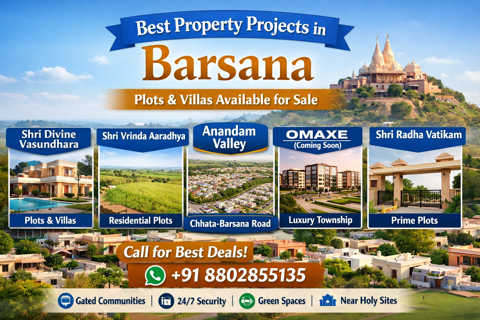 Best Property Projects in Barsana for Investment and Living